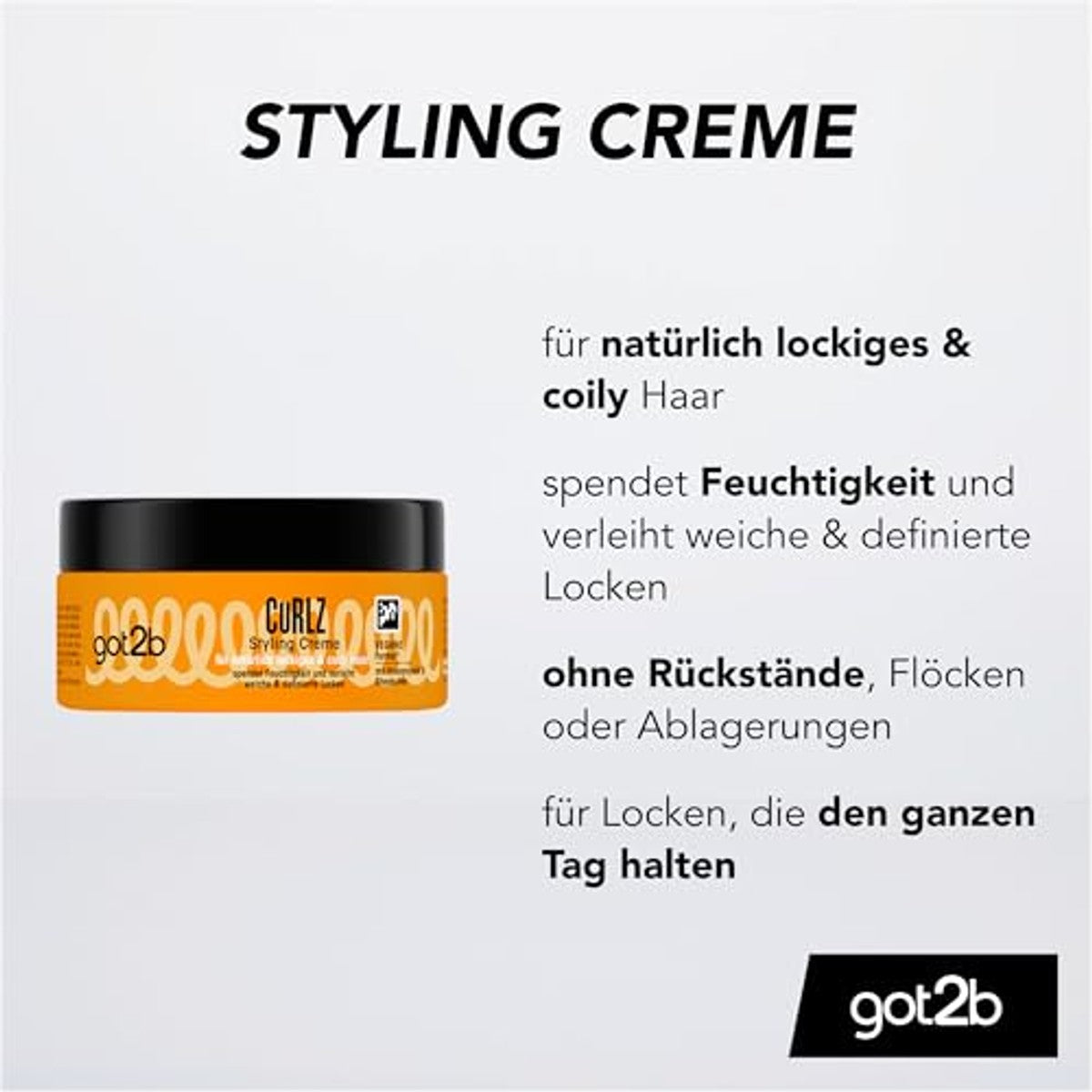 got2b Curlz Stylingcrème 6 x 200 ml - Voordeelverpakking