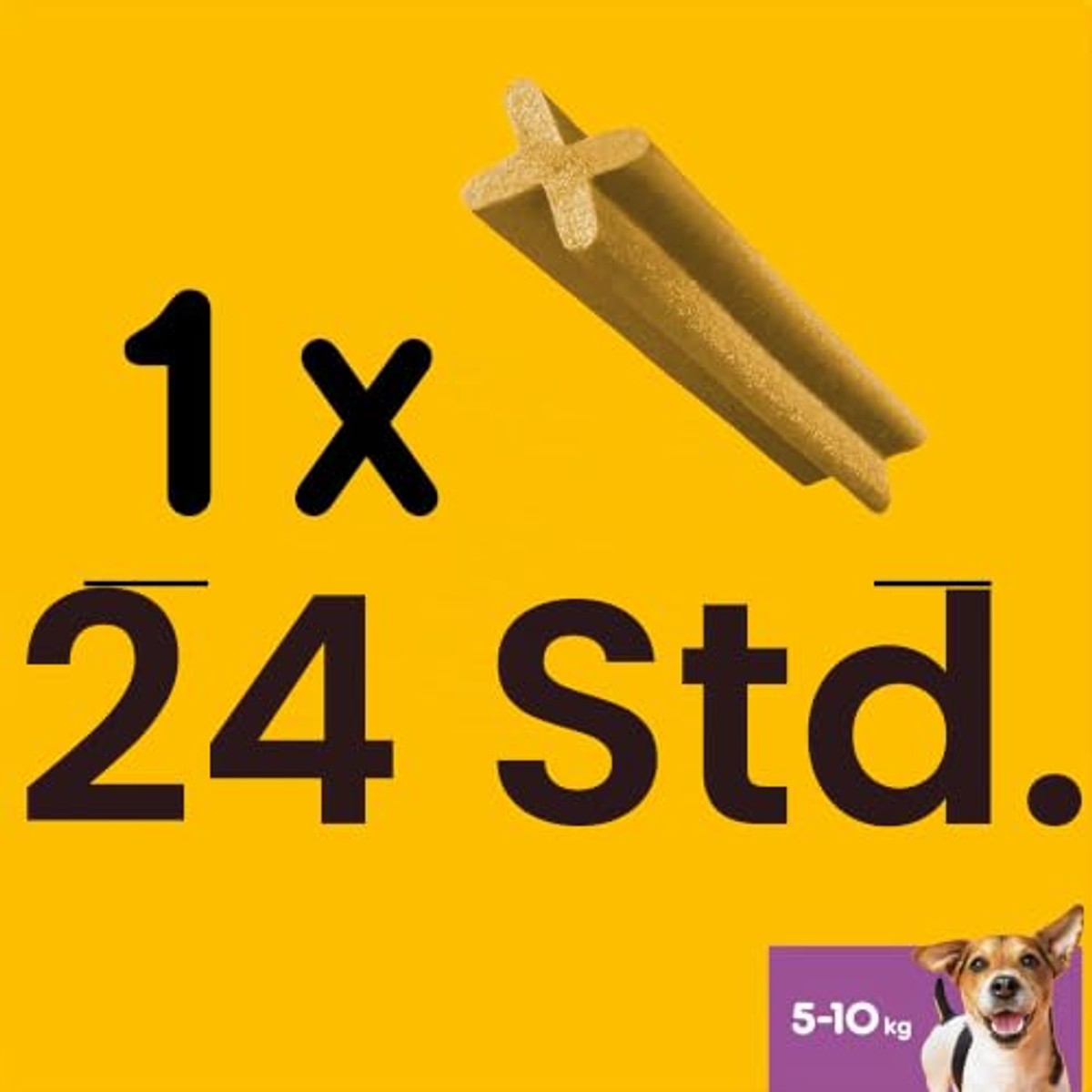 Pedigree Dentastix hondensnack kip kleine hond 5-10 kg 105 stuks - 3-pack