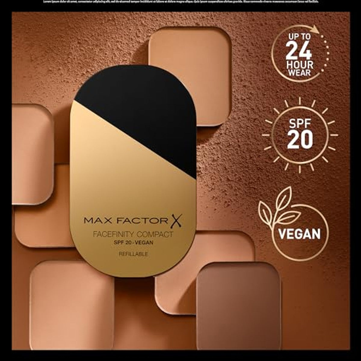 Max Factor Facefinity Reusable Compact Foundation 040 Creamy Ivory, 84 g – Max Factor