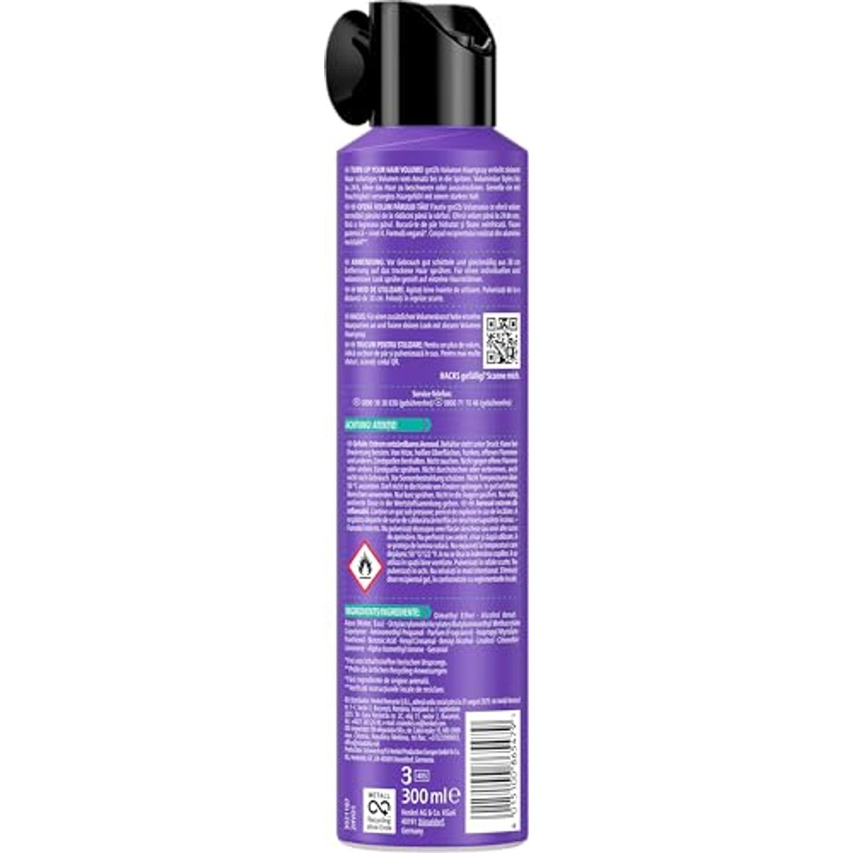 got2b Haarspray Volumania Hold 4 3 x 300 ml - Voordeelverpakking