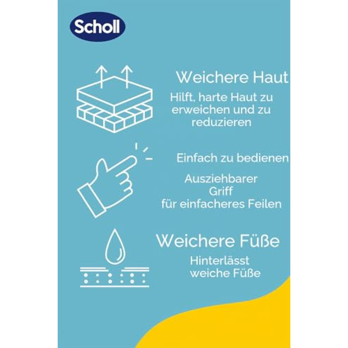 Dr. Scholl's Double-Action Voetvijl 1 bestand – Dr. Scholl's