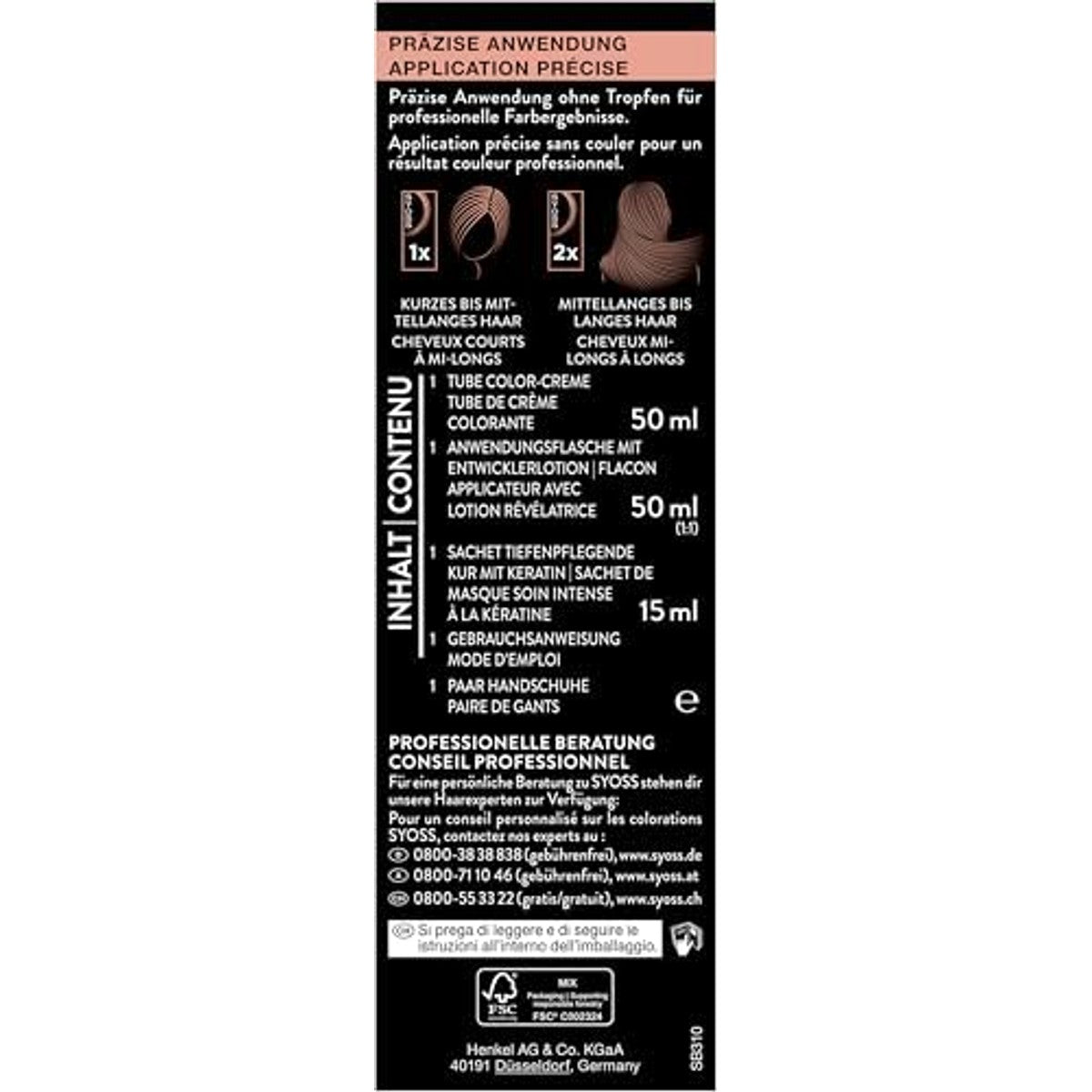 SYOSS Coloration 3_1 donkerbruin (115 ml) – Syoss