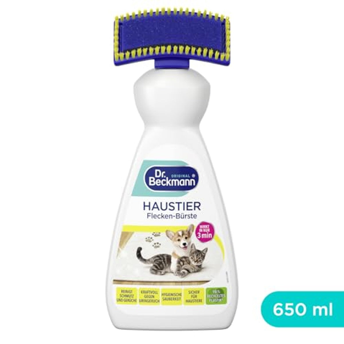 Dr. Beckmann Huisdier Vlekborstel 650 ml – Dr. Beckmann