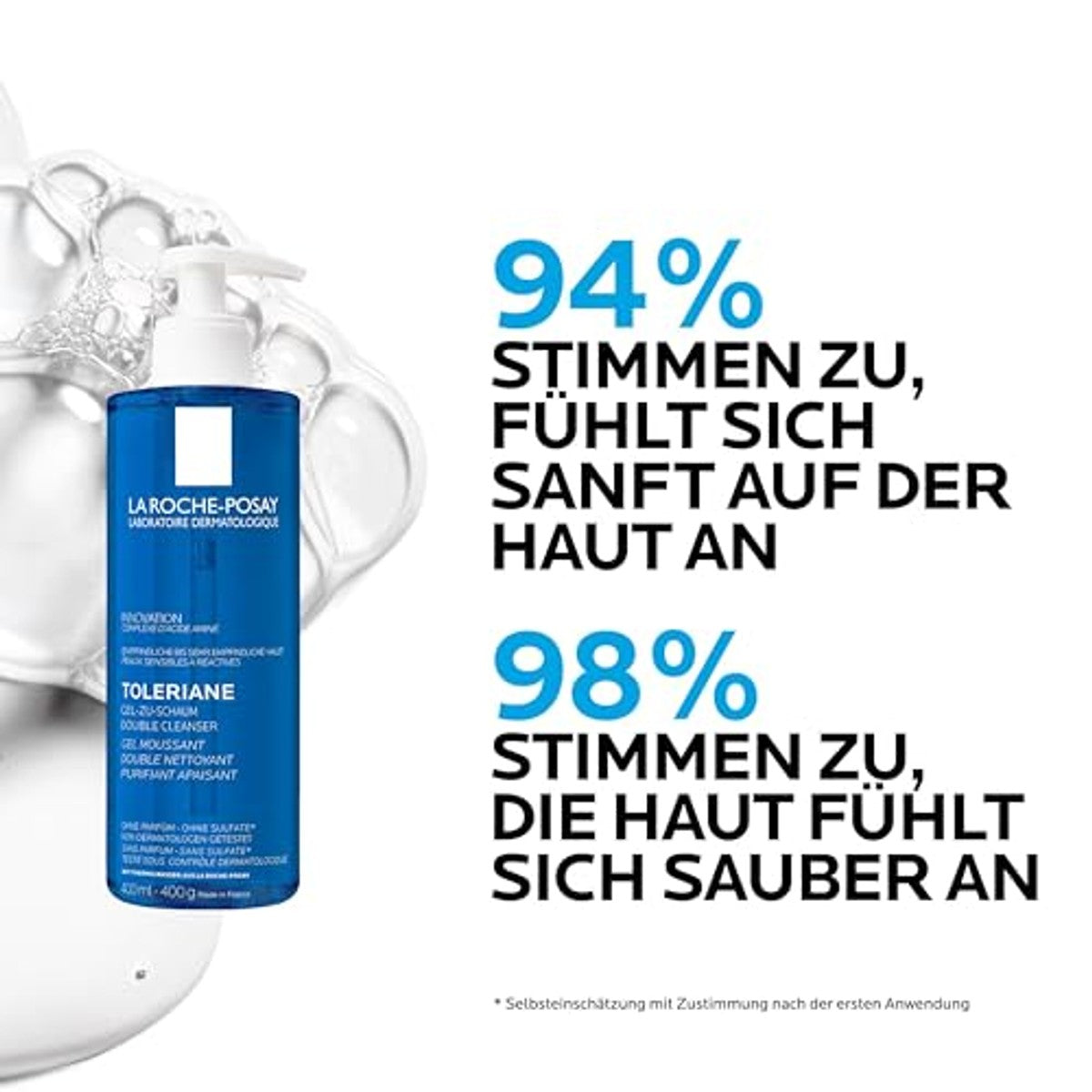 La Roche-Posay Toleriane Purifying Foaming Cleanser 400 ml