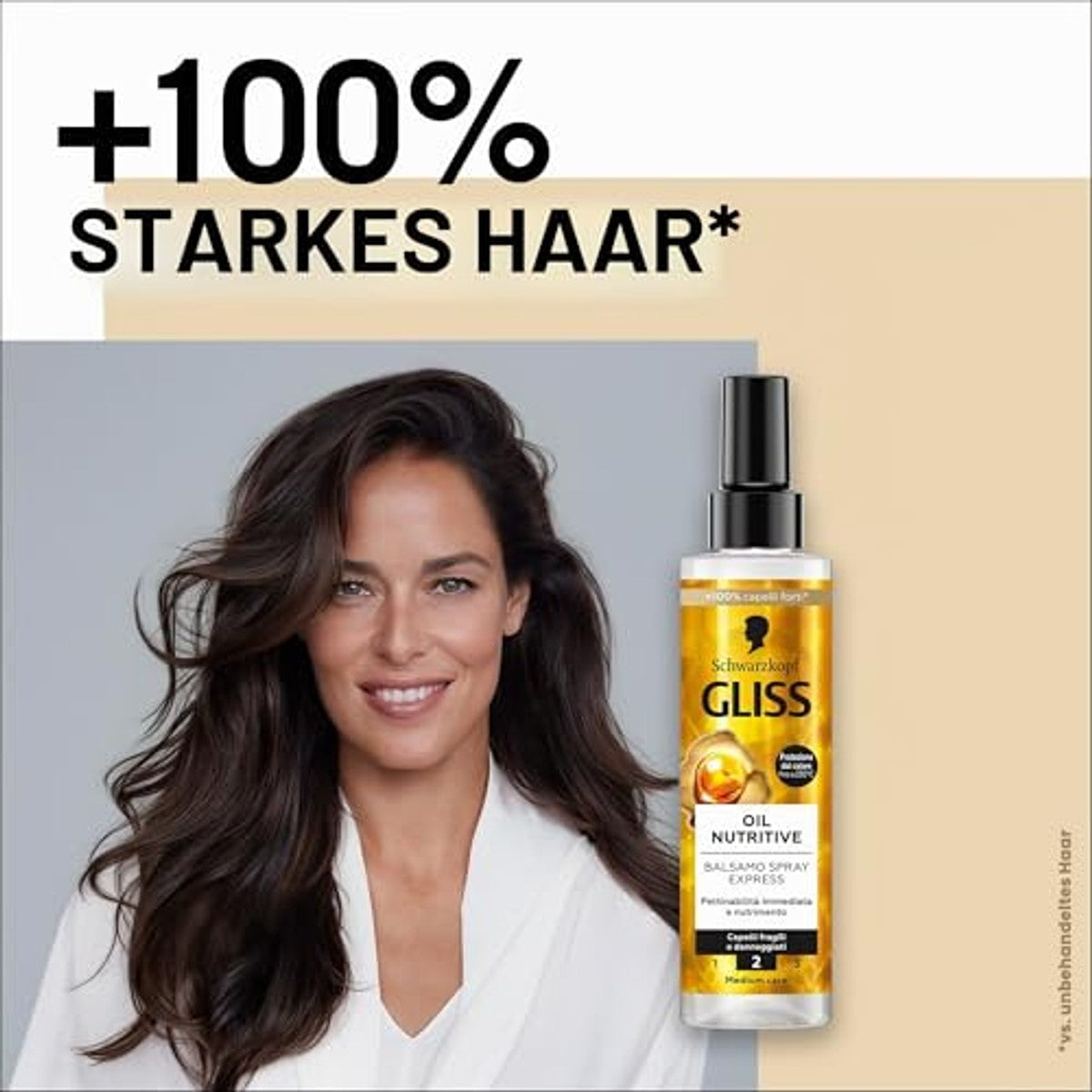 Schwarzkopf Gliss Oil Nutritive Conditioner Spray Express 6 x 200 ml - Voordeelverpakking