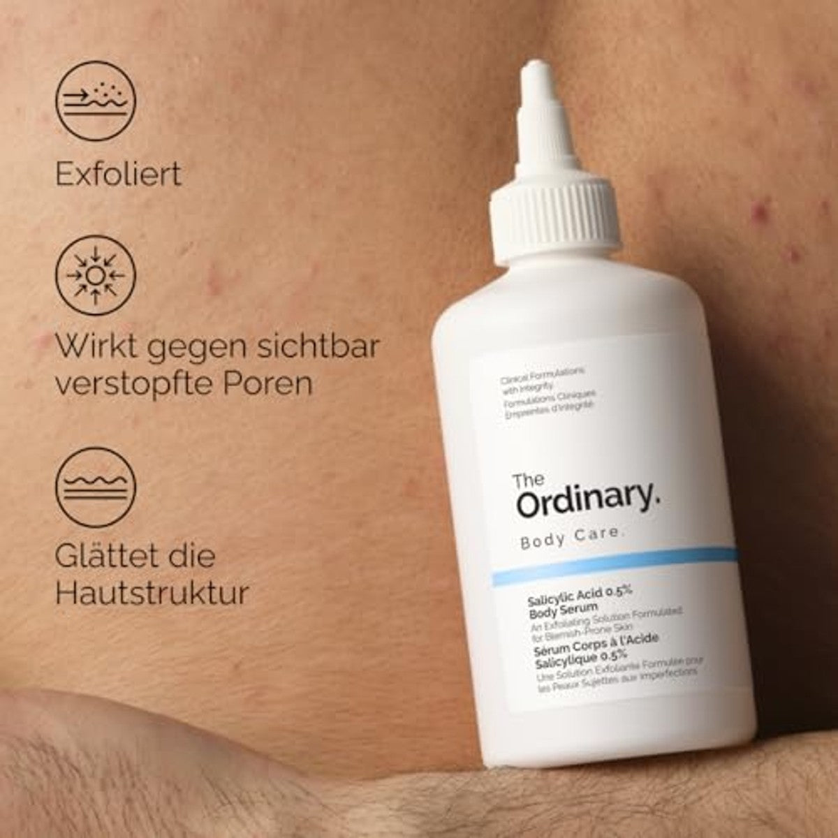 The Ordinary Salicylic Acid 0,5% Body Serum 240 ml - 3-pack