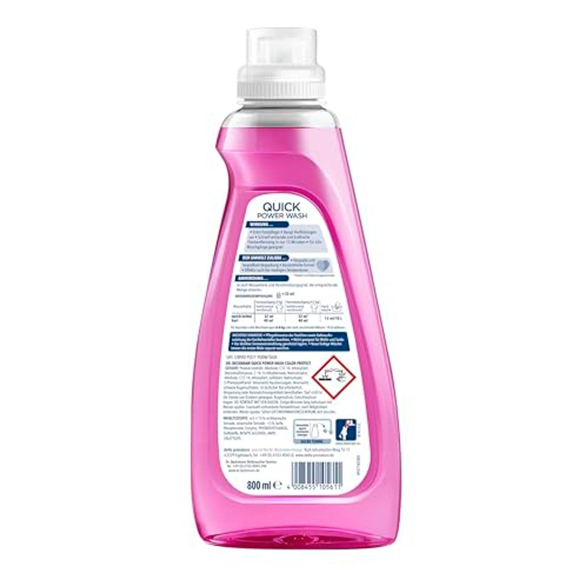 Dr. Beckmann Quick Power Wash Color Protect Wasmiddel, 800 ml – Dr. Beckmann