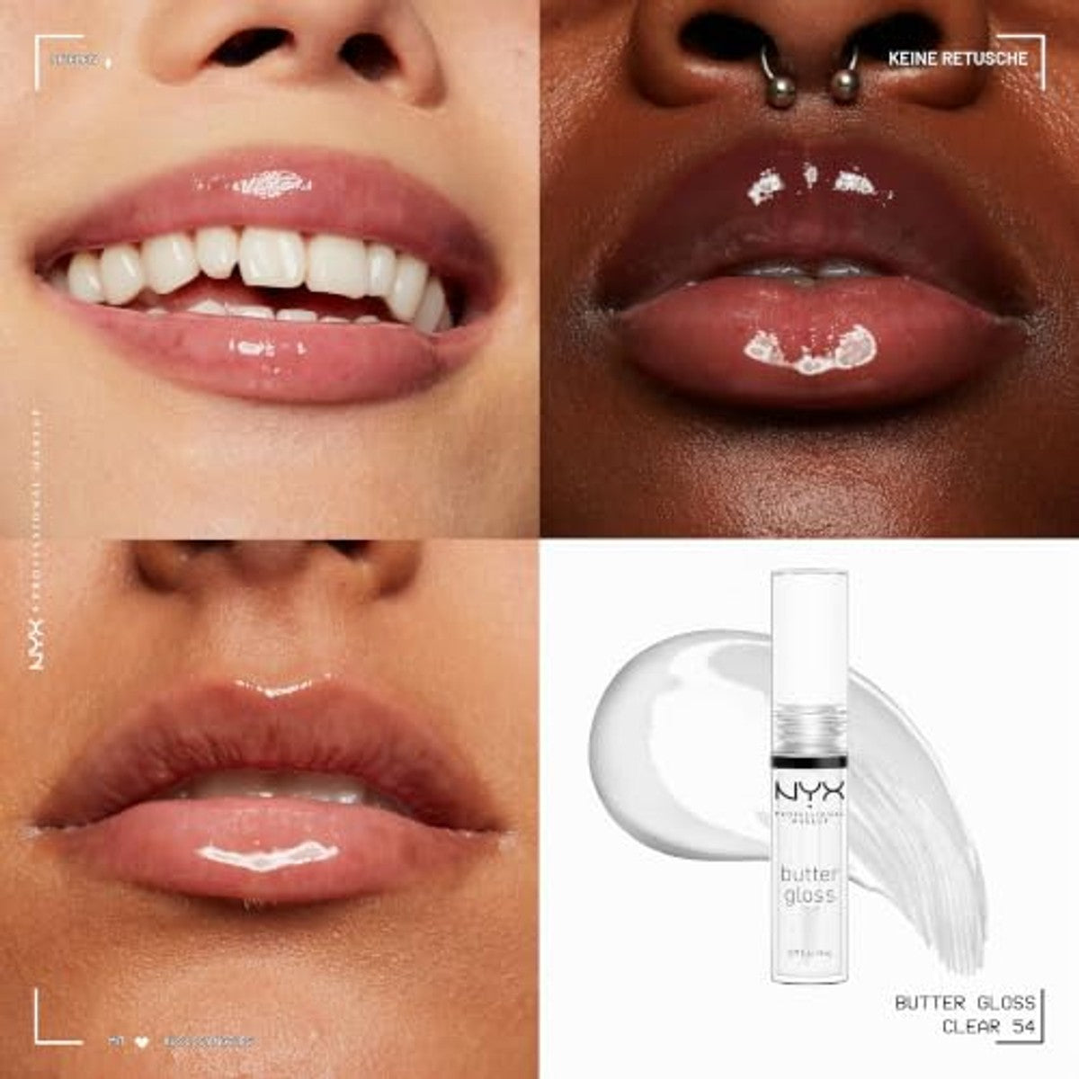 NYX Professional Makeup Boter Gloss 01 Sugar Rush – NYX PROFESSIONAL MAKEUP