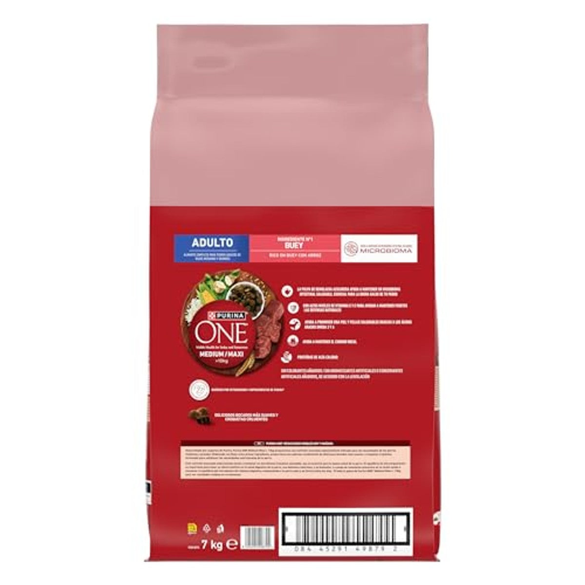 Purina One Medium/Maxi hondenvoer os 7 kg - 3-pack – foto 4