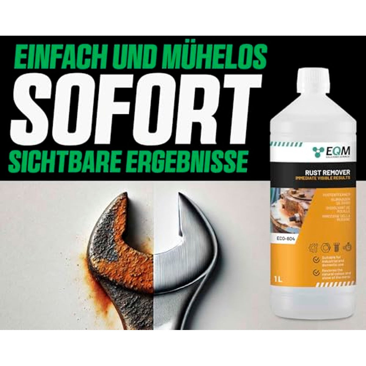 EQM ECO-804 Professionele roestverwijderaar 1 l – Chemical Ecosolutions