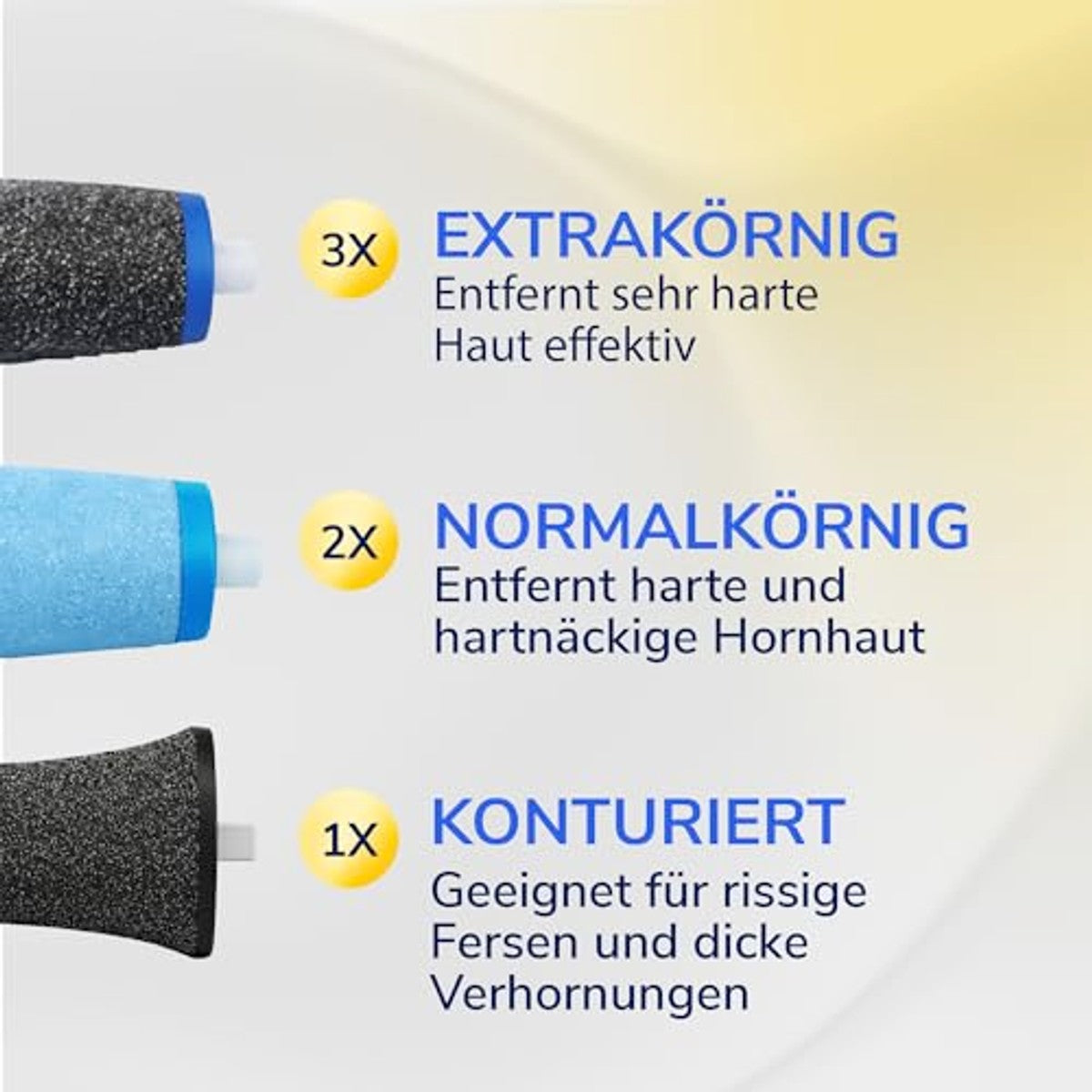 Dr. Scholl's Reserve-rolkoppen eeltverwijderaar 6 stuks – foto 4