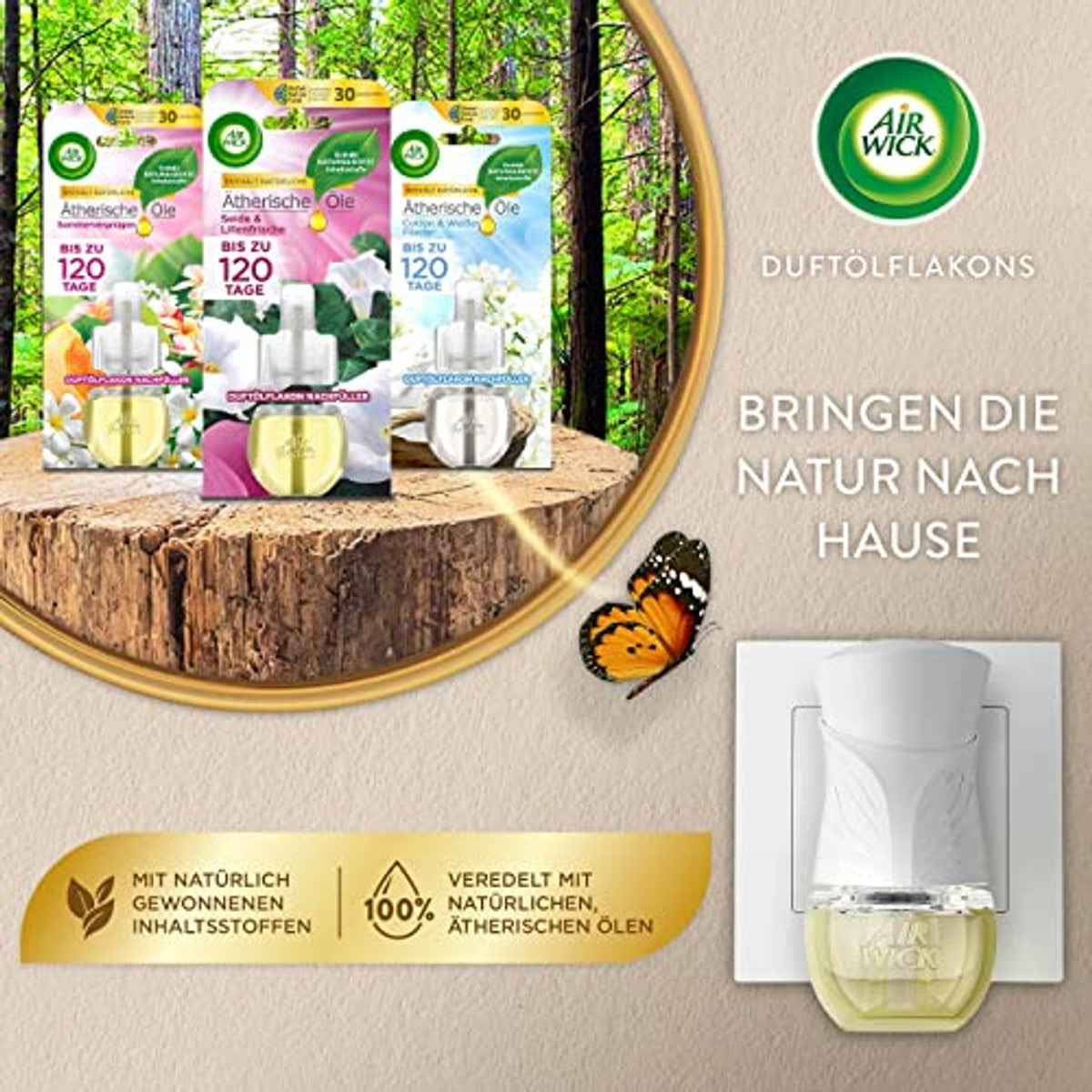 Air Wick Geurstekker starterset Zomerplezier 1 x apparaat + 3 x 20 ml – Air Wick