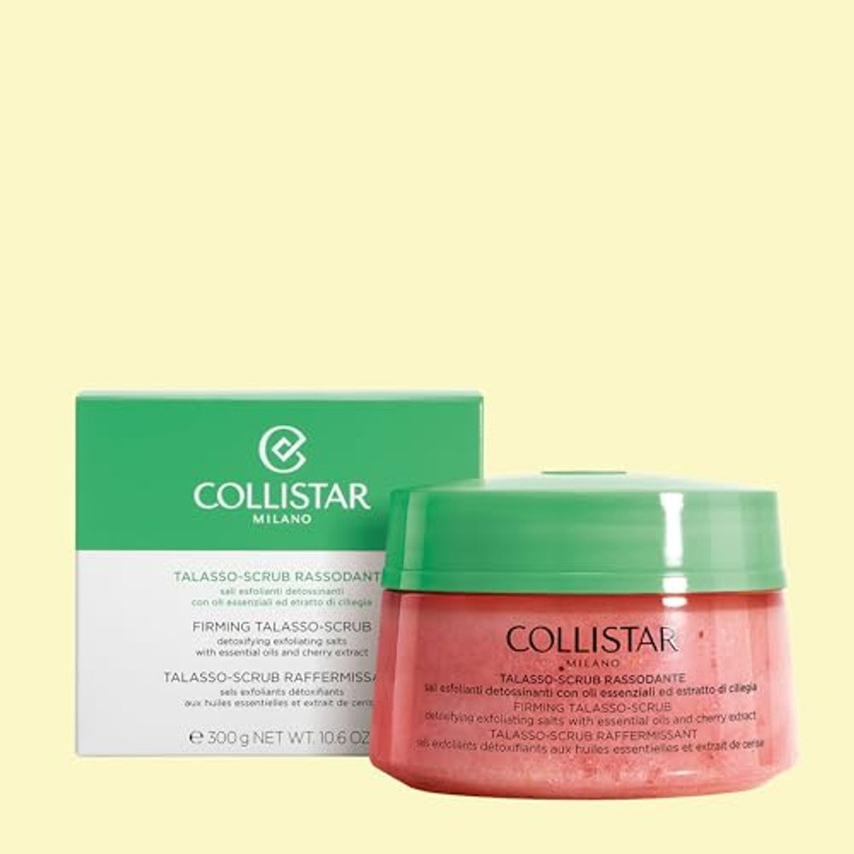 Collistar Verstevigende Thalasso-Scrub Lichaamsscrub met Rood Hawaïzout 700 ml - 6-pack