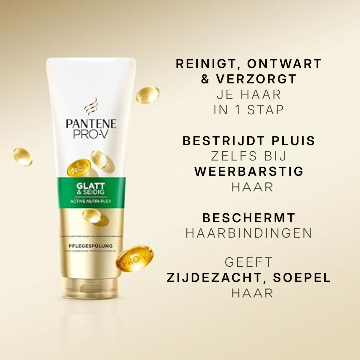 Pantene Pro-V Glad & Zijdeachtig Conditioner 3 x 350 ml - Voordeelverpakking – foto 4