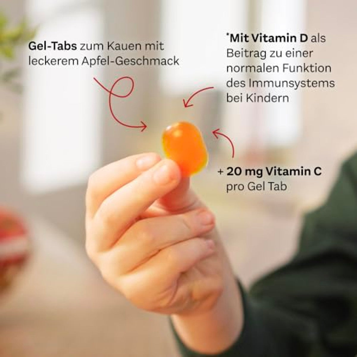 Doppelherz Immun Kids Gel-tabs Appelsmaak 27 stuks - 3-pack