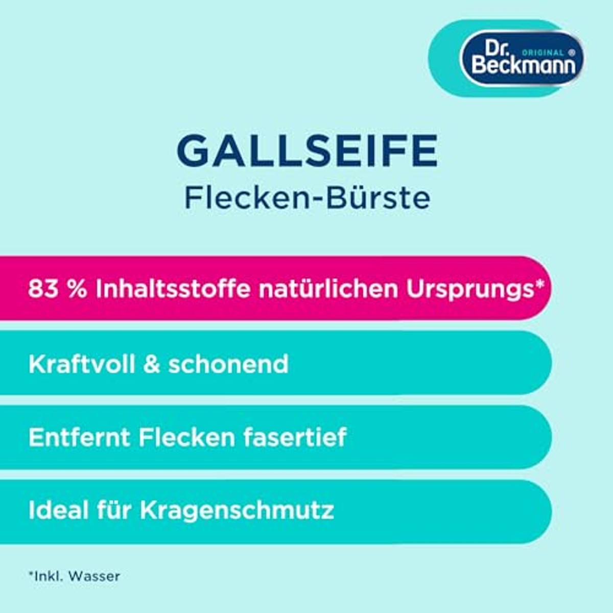 Dr. Beckmann Galzeep vlekkenborstel 250 ml – Dr. Beckmann
