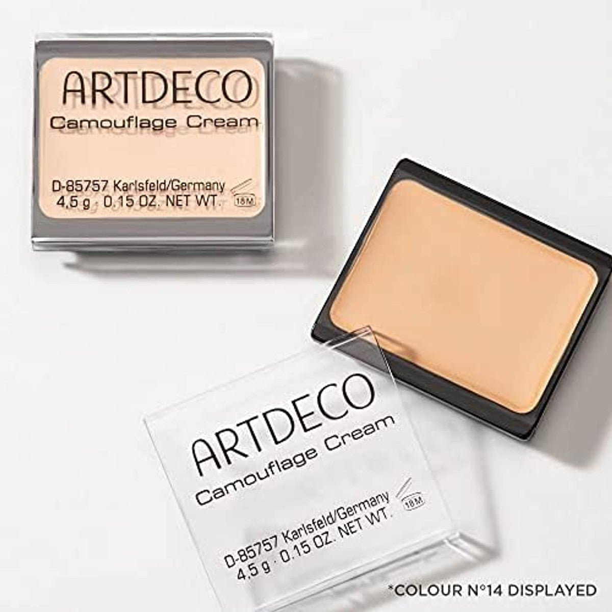 ARTDECO Camouflage Cream - Sterk dekkende camouflage make-up, afdekcrème - 1 x 4,5 g | Stark deckendes Camouflage Make-up, Abdeckcreme, 1 x 4, 5 g – Artdeco