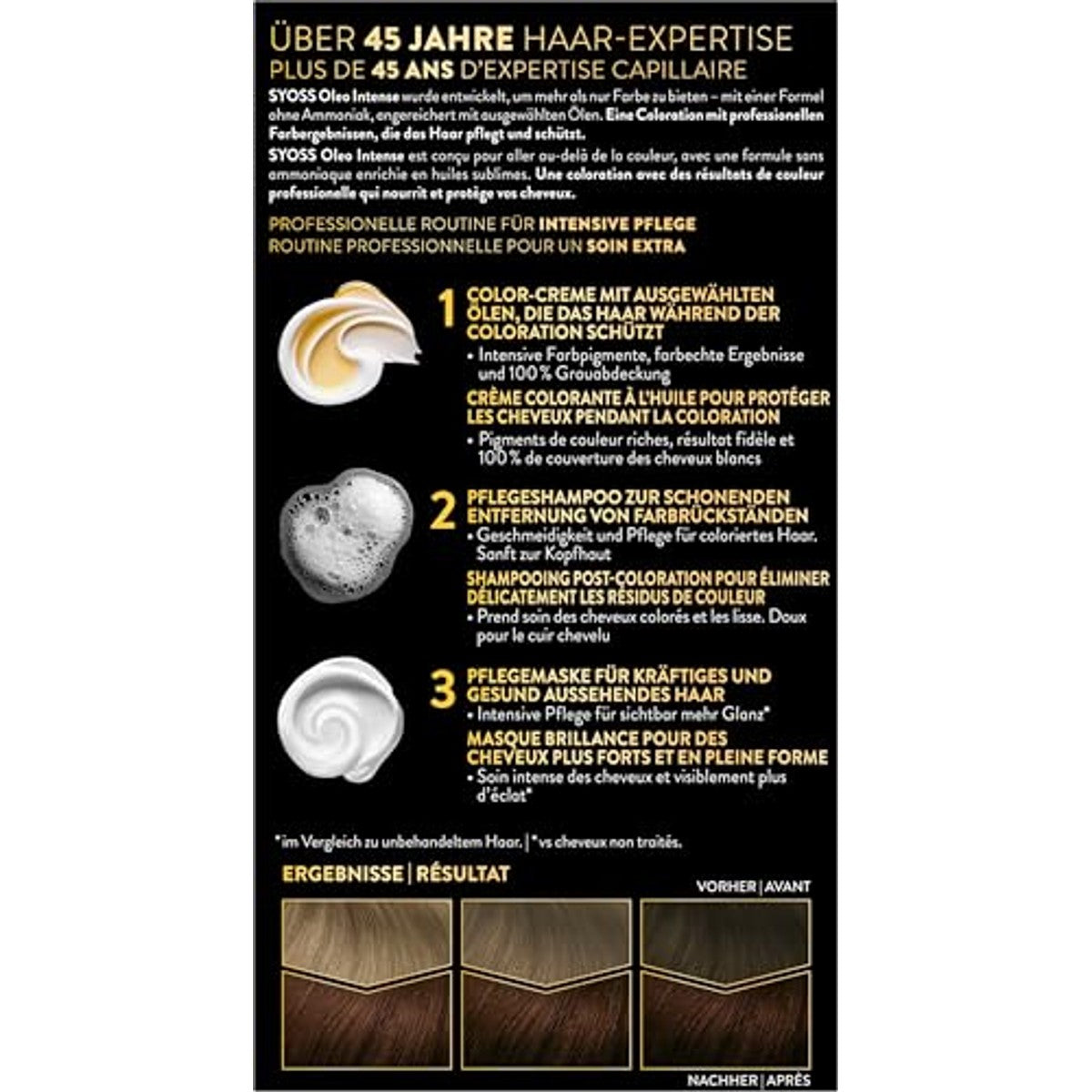 Syoss Oleo Intense 4-86 chocoladebruin 3 x 130 ml – Syoss