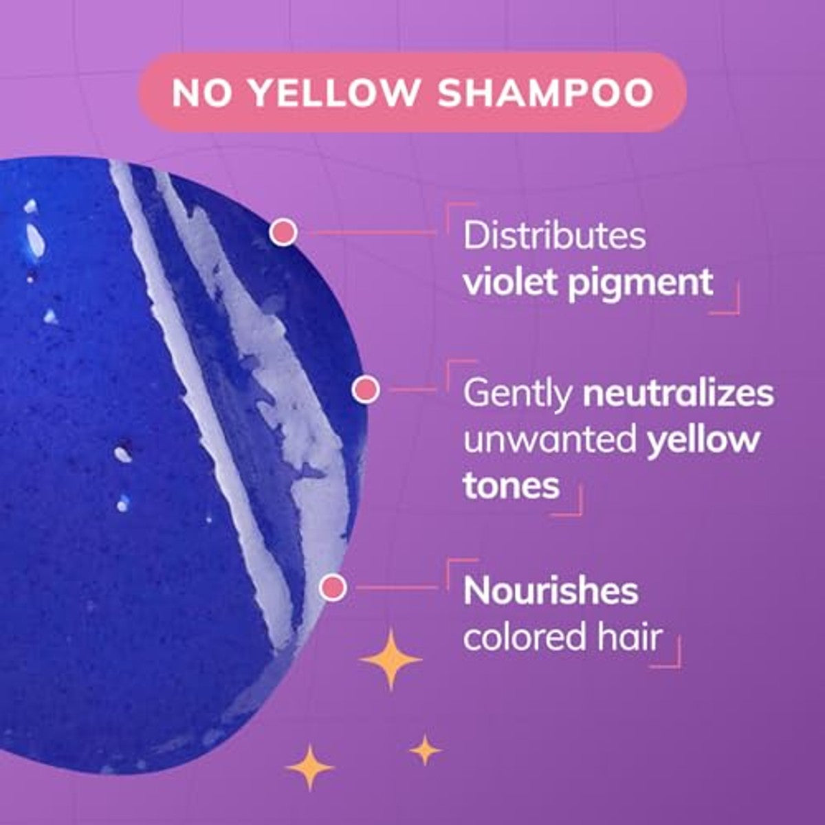 Fanola No Yellow Silver Glans Shampoo Anti-geelzweem 100 ml - 6-pack