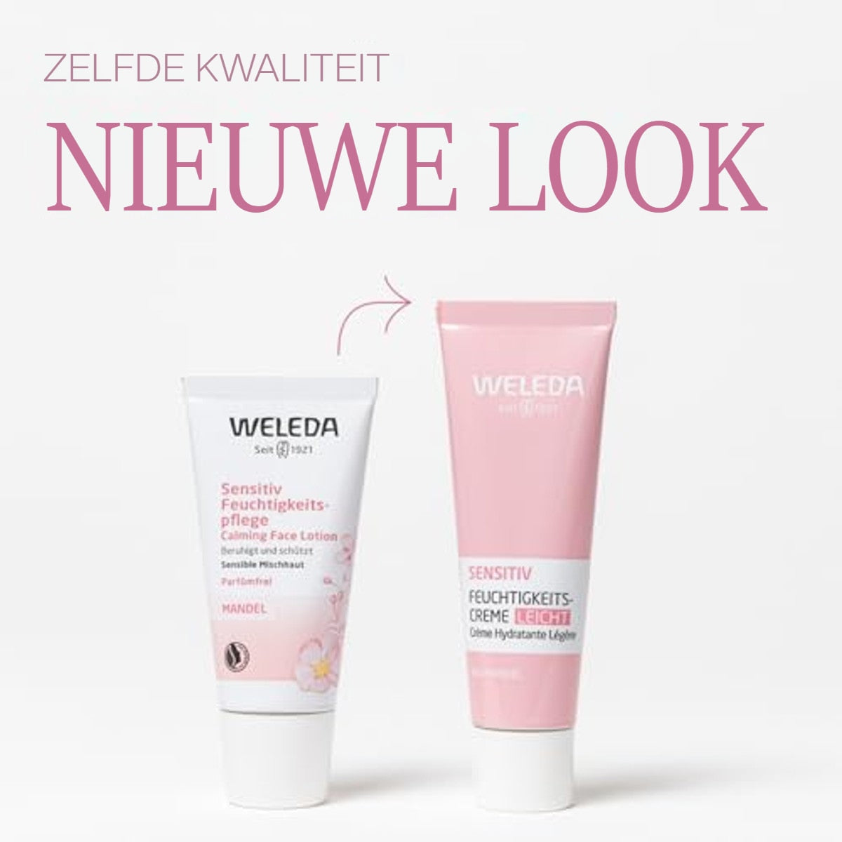 Weleda Amandel Verzachtende Gezichtscrème Light 30 ml - 3-pack – foto 4