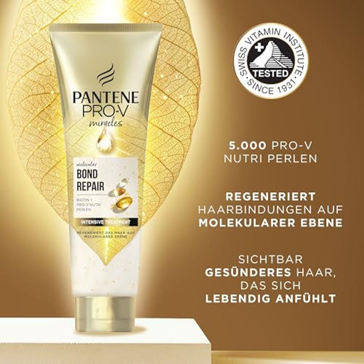 Pantene Pro-V Molecular Bond Repair Intensieve Verzorging 3 x 150 ml - Voordeelverpakking