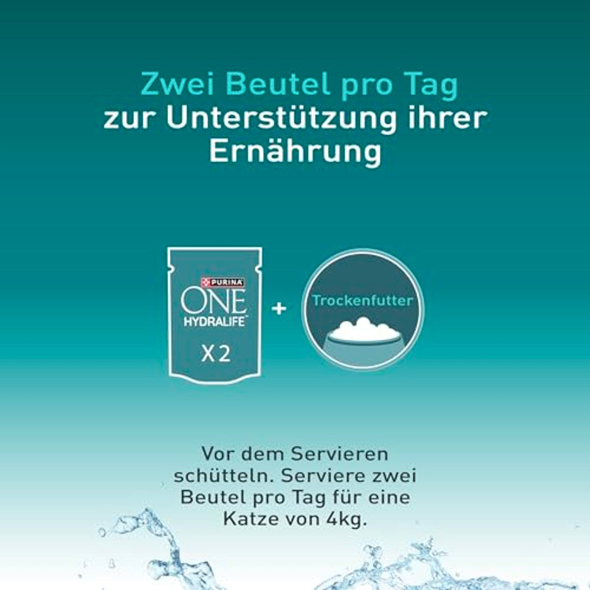 Purina One Hydralife natvoer kattenvoer kip 48 x 50 g - 6-pack
