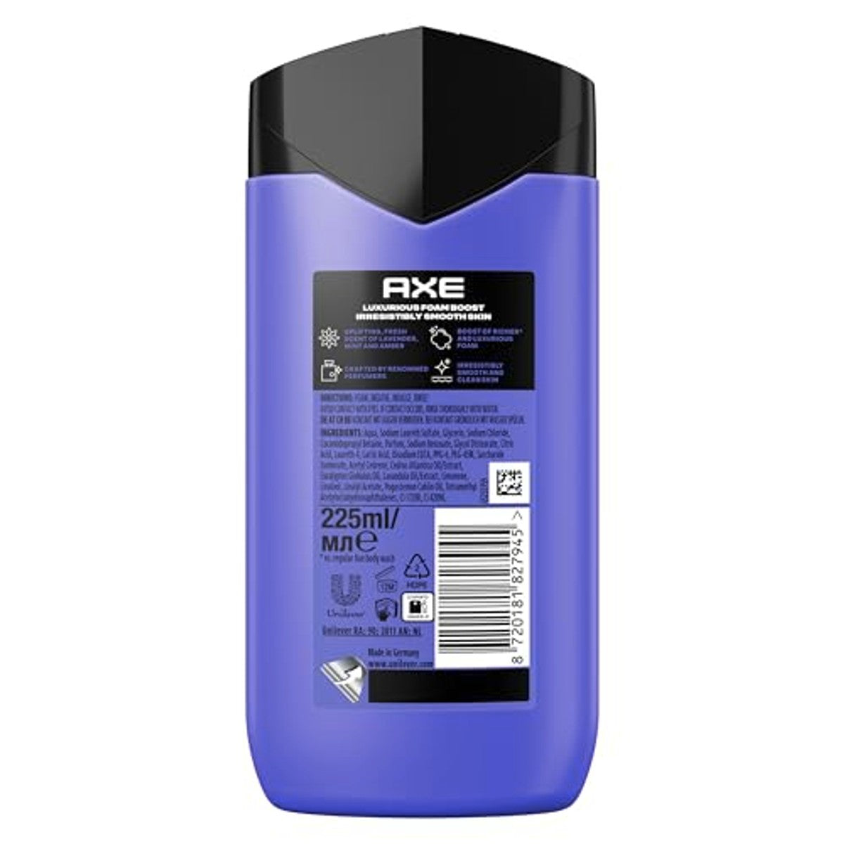 Axe Fine Fragrance douchegel Blue Lavender 3 x 225 ml - Voordeelverpakking