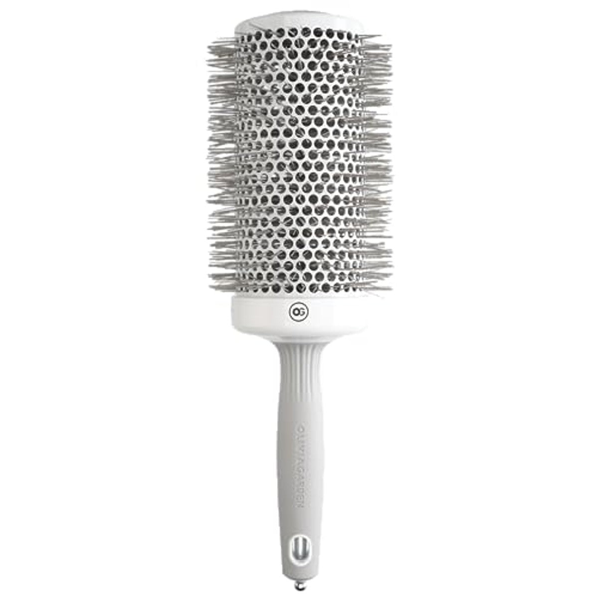 OLIVIA GARDEN Expert Blowout Speed Wavy Bristles 65 mm - White & Grey – Olivia Garden
