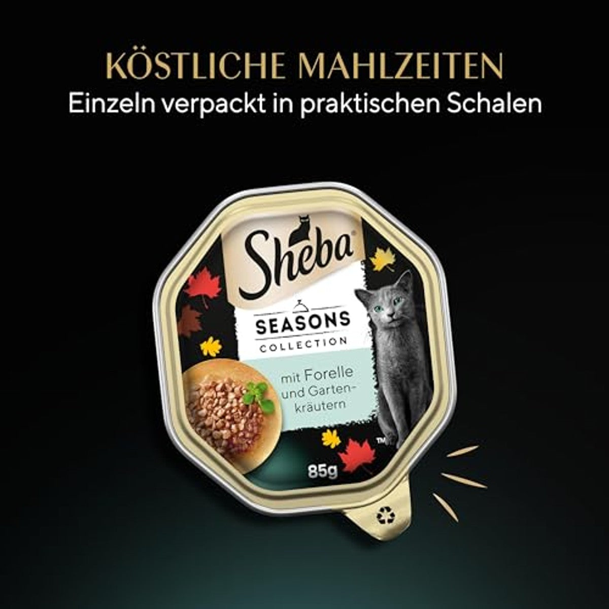 Sheba Seasons Collection natvoer kattenvoer 2 x 11 x 85 g - 3-pack