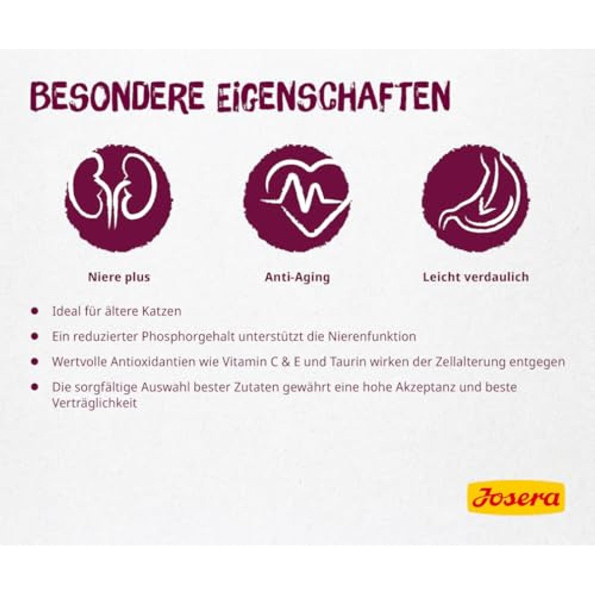 Josera Carismo droogvoer kat senior gevogelte 2 kg - 6-pack