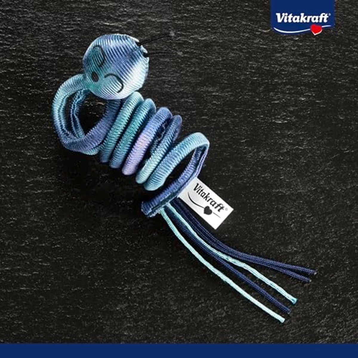 Vitakraft Galaxy Garden Worm kattenspeelgoed met kattenkruid 1 stuk - 6-pack