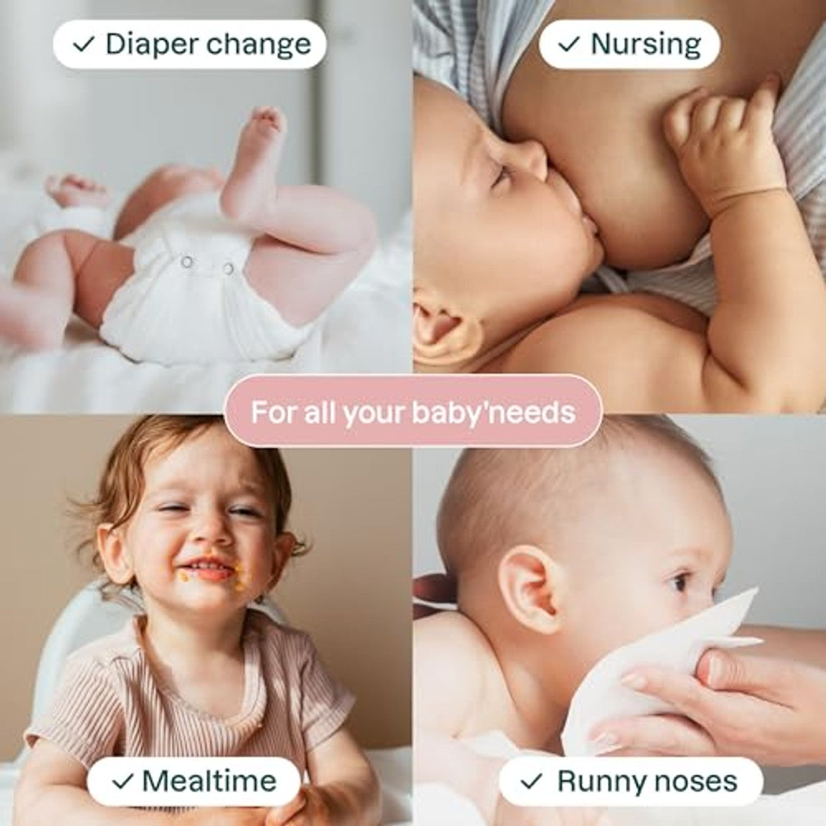 Attitude Baby Doekjes Navulverpakking 3 x 72 - 3-pack