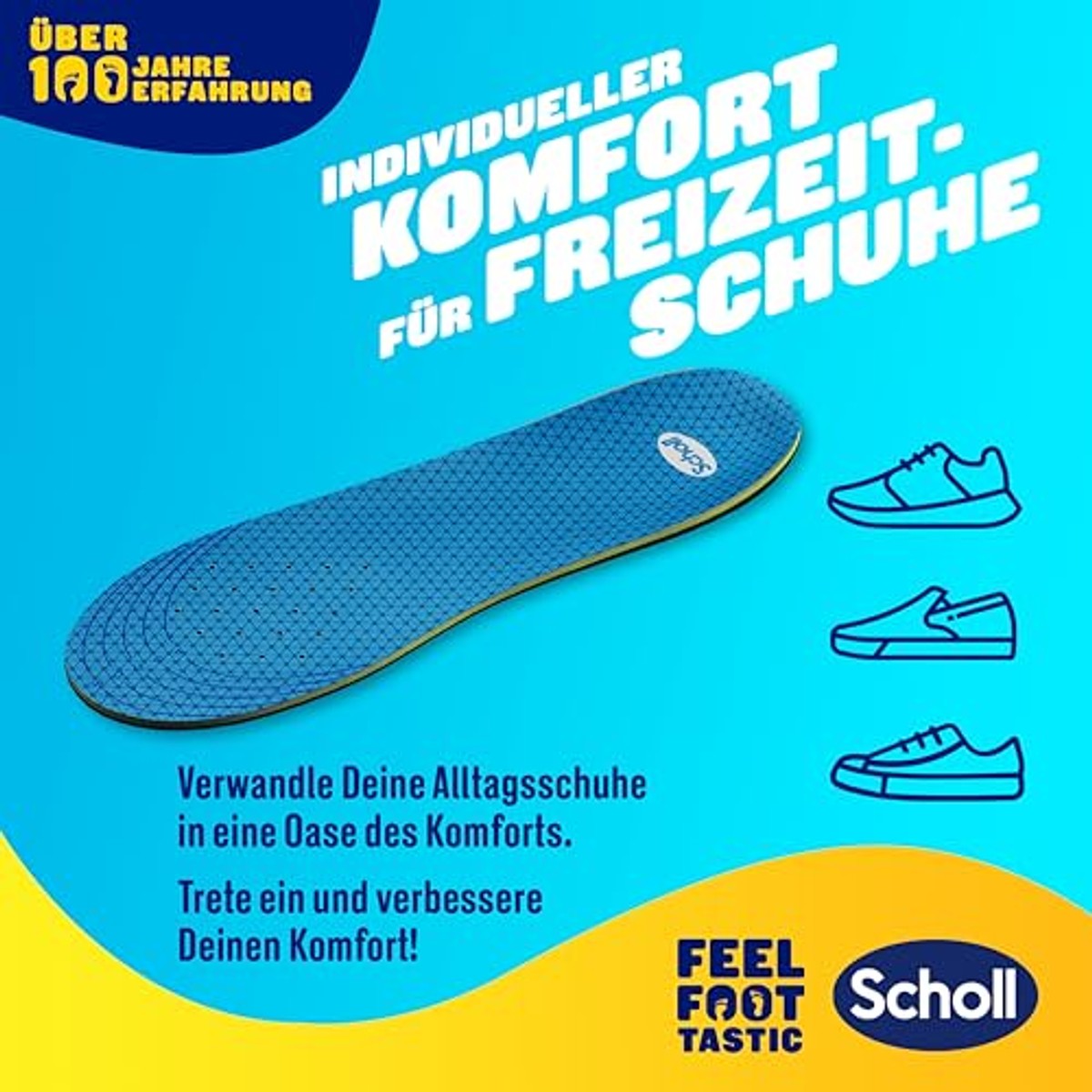 Dr. Scholl's GelActiv Everyday inlegzolen mannen 40-46,5 - 3-pack