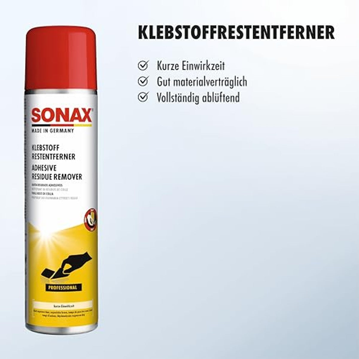 SONAX Lijmrestverwijderaar 6 x 400 ml - Voordeelverpakking
