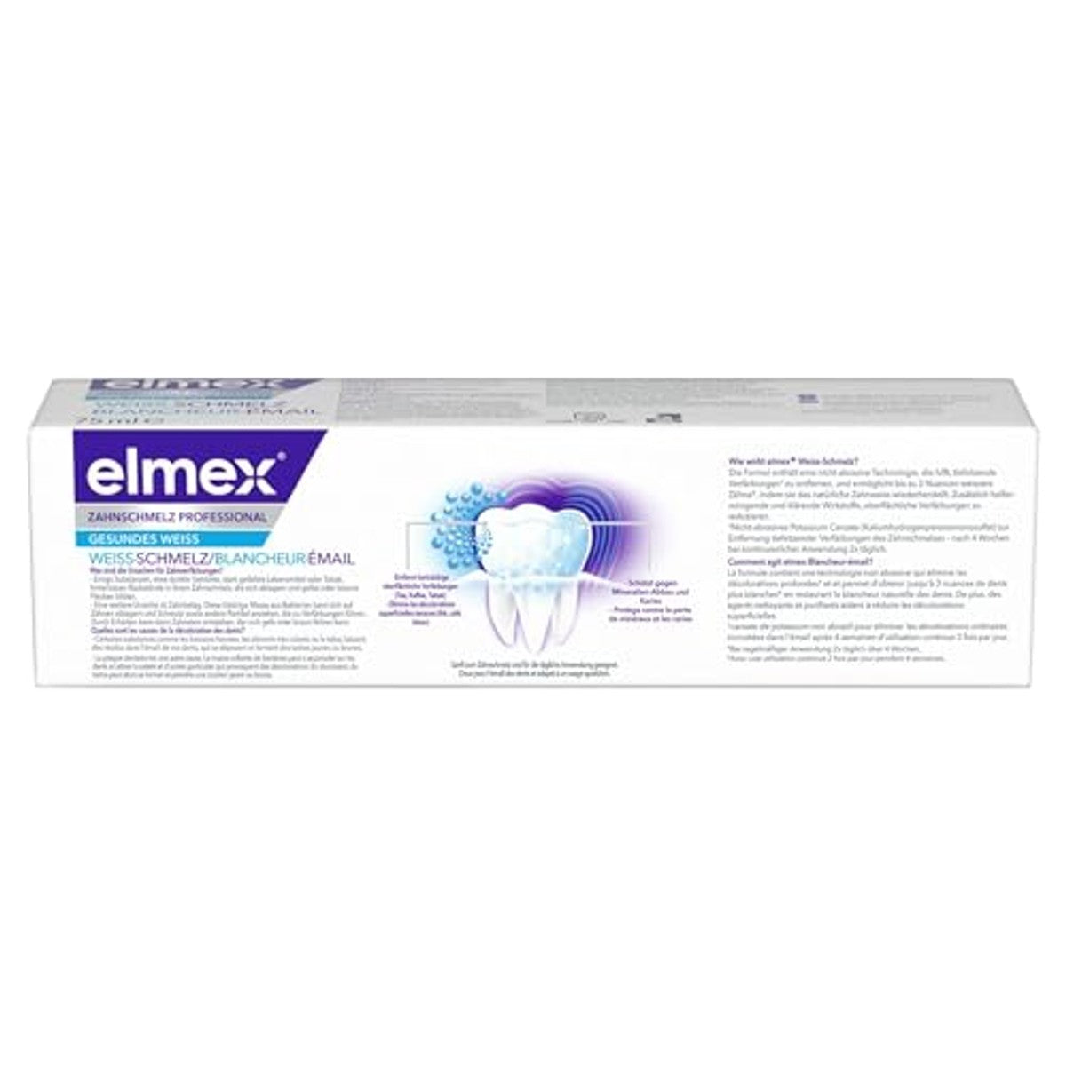 ELMEX Tandglazuur Professional witte melt tandpasta 75 ml – ELMEX