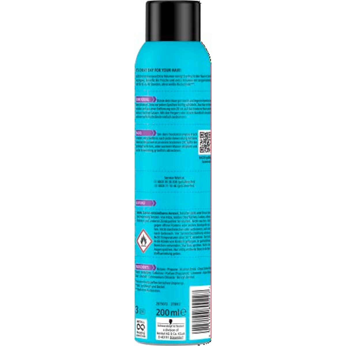 got2b Droogwas Extra Volume Droogshampoo 3 x 200 ml - Voordeelverpakking