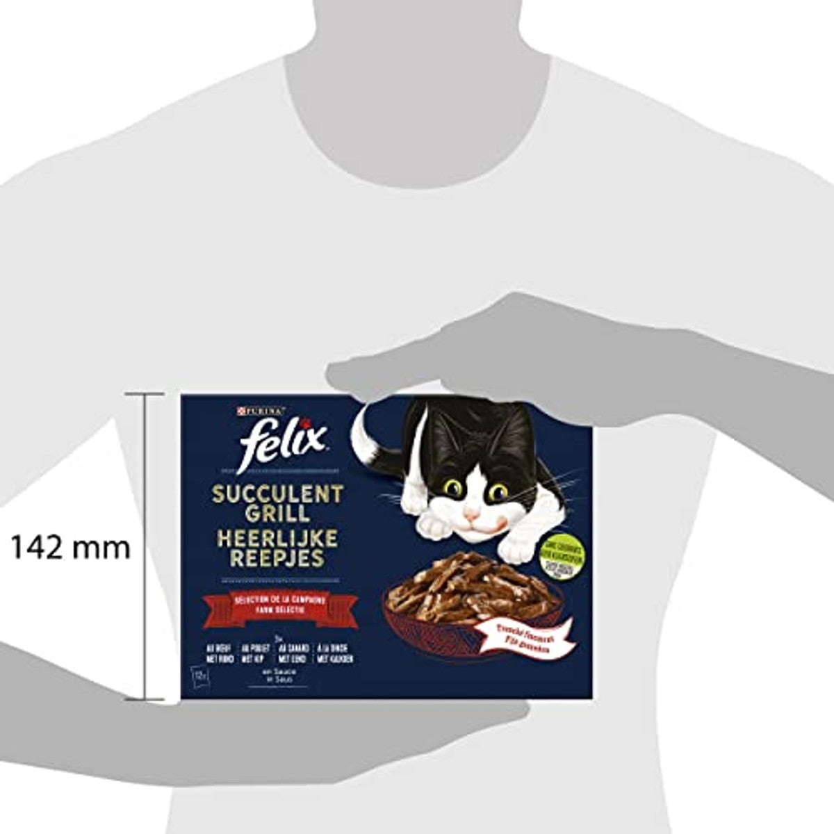 Felix Succulent Grill natvoer kattenvoer 72 x 80 g – foto 4