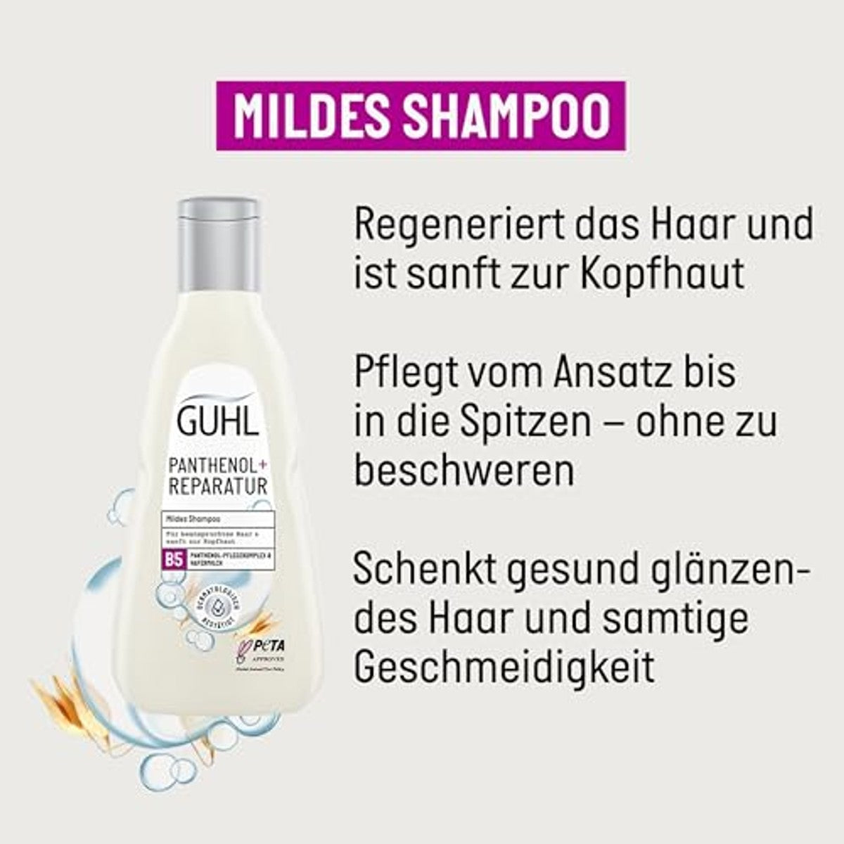 Guhl Panthenol + reparatieshampoo 250 ml – Guhl