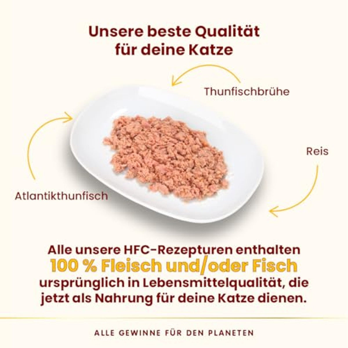 Almo Nature HFC Highly Appetizing Kattenvoer Atlantische Tonijn 24 x 50 g - 3-pack
