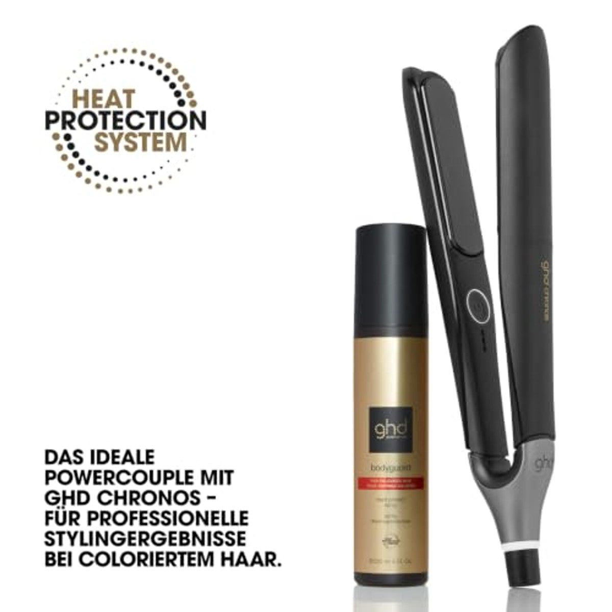 ghd Bodyguard Hittebeschermingsspray voor Gekleurd Haar 120 ml - 3-pack
