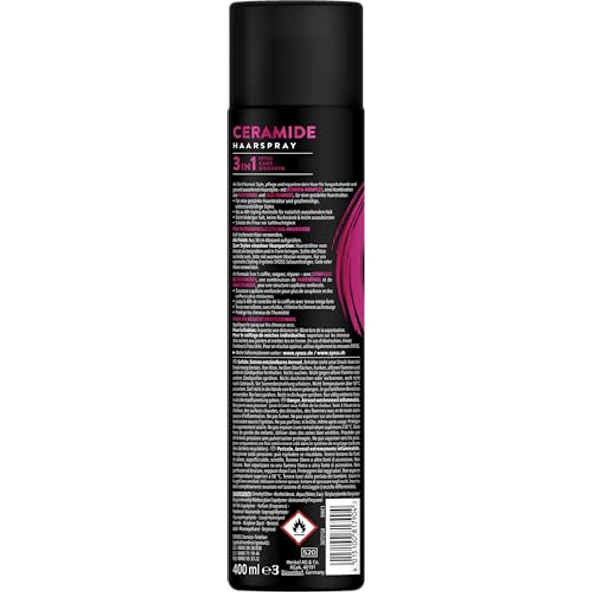 SYOSS Ceramide Complex Haarspray Houdbaarheid 5 400 ml – Syoss