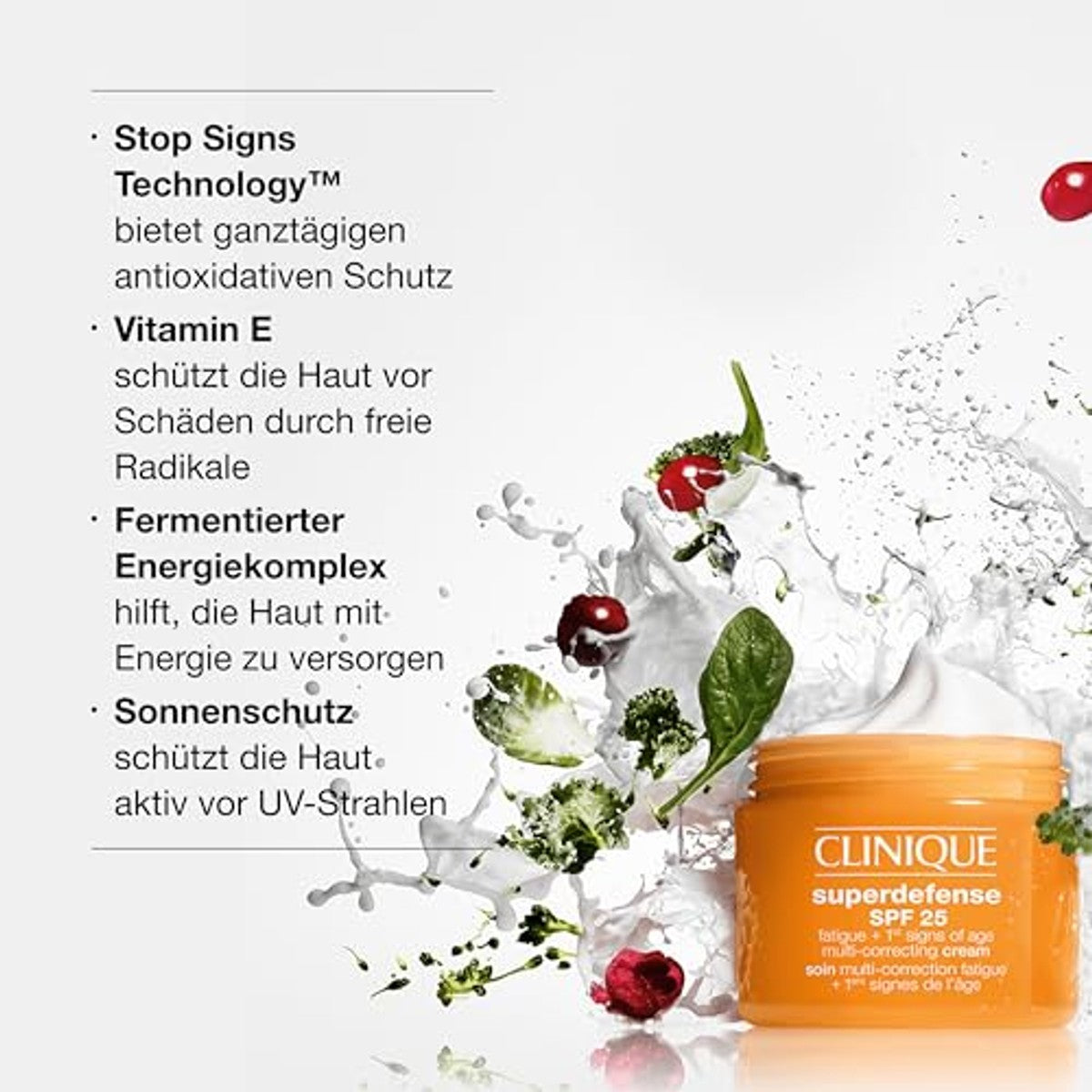 Huishoudvoordeel Clinique Superdefense SPF 25 Multi-Correcting Cream 6 stuks