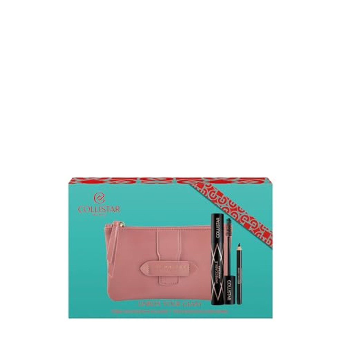 Collistar Impeccabile Mascara-cadeauset met Oogstift en Pochette - 3-pack – foto 4