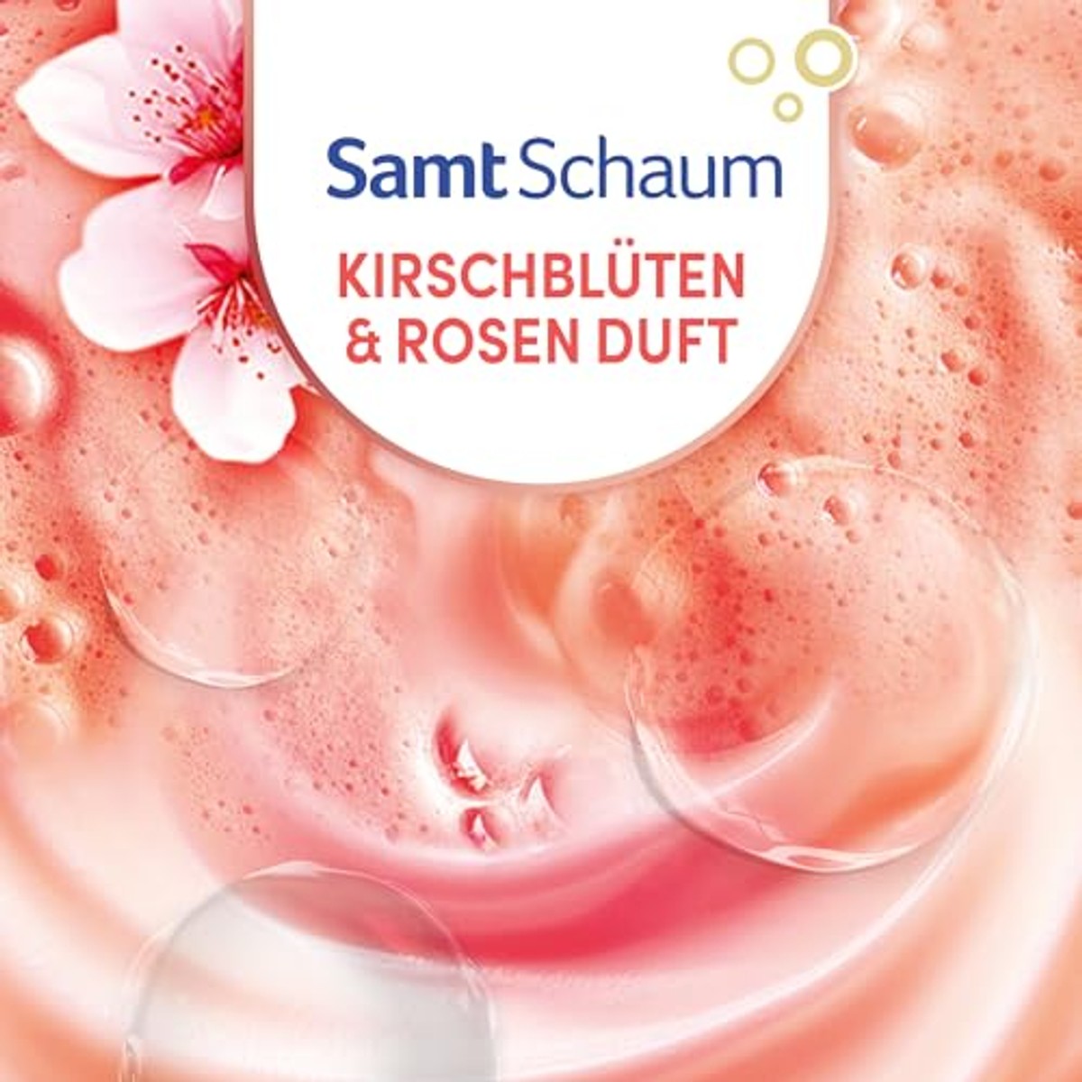 Sagrotan Fluwelen schuimnavulling kersenbloesem & roos – 8 x 250 ml schuimzeep in praktische voordeelverpakking – Sagrotan