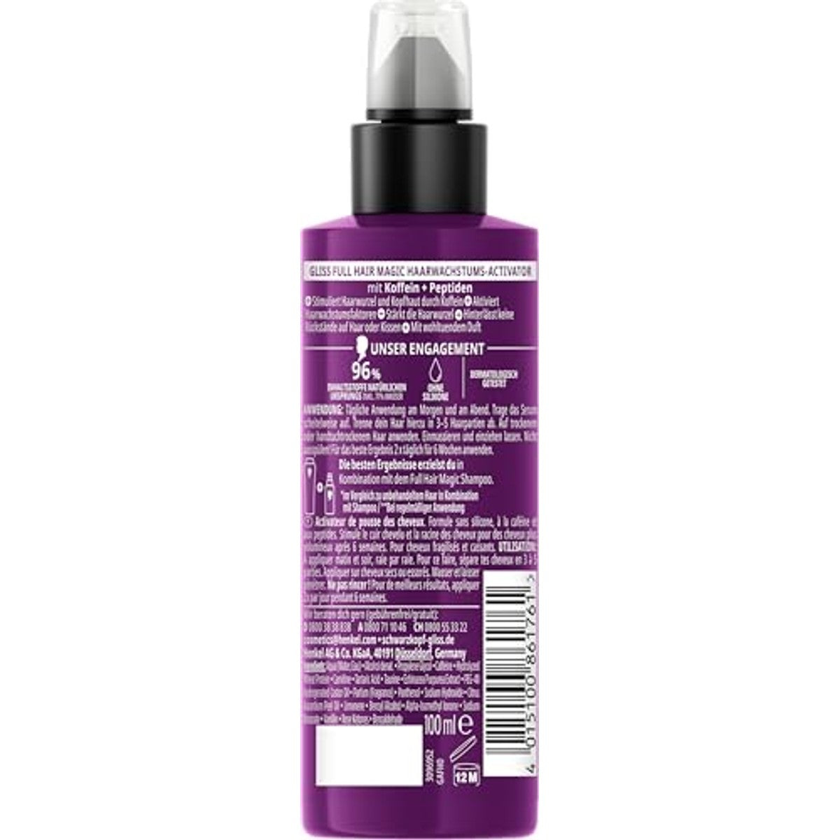 Gliss Kur Full Hair Magic Haargroei-activator 100 ml – Gliss Kur