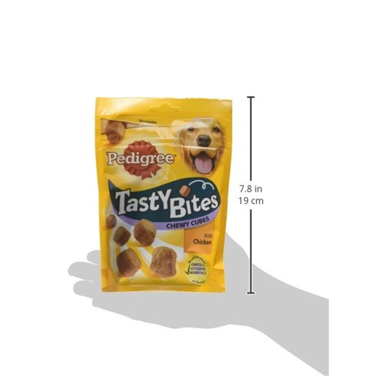 PEDIGREE Tasty Bites Kau-Würfel (8 x 130g) (EinheitsgröÃŸe) (kann variieren) – Pedigree