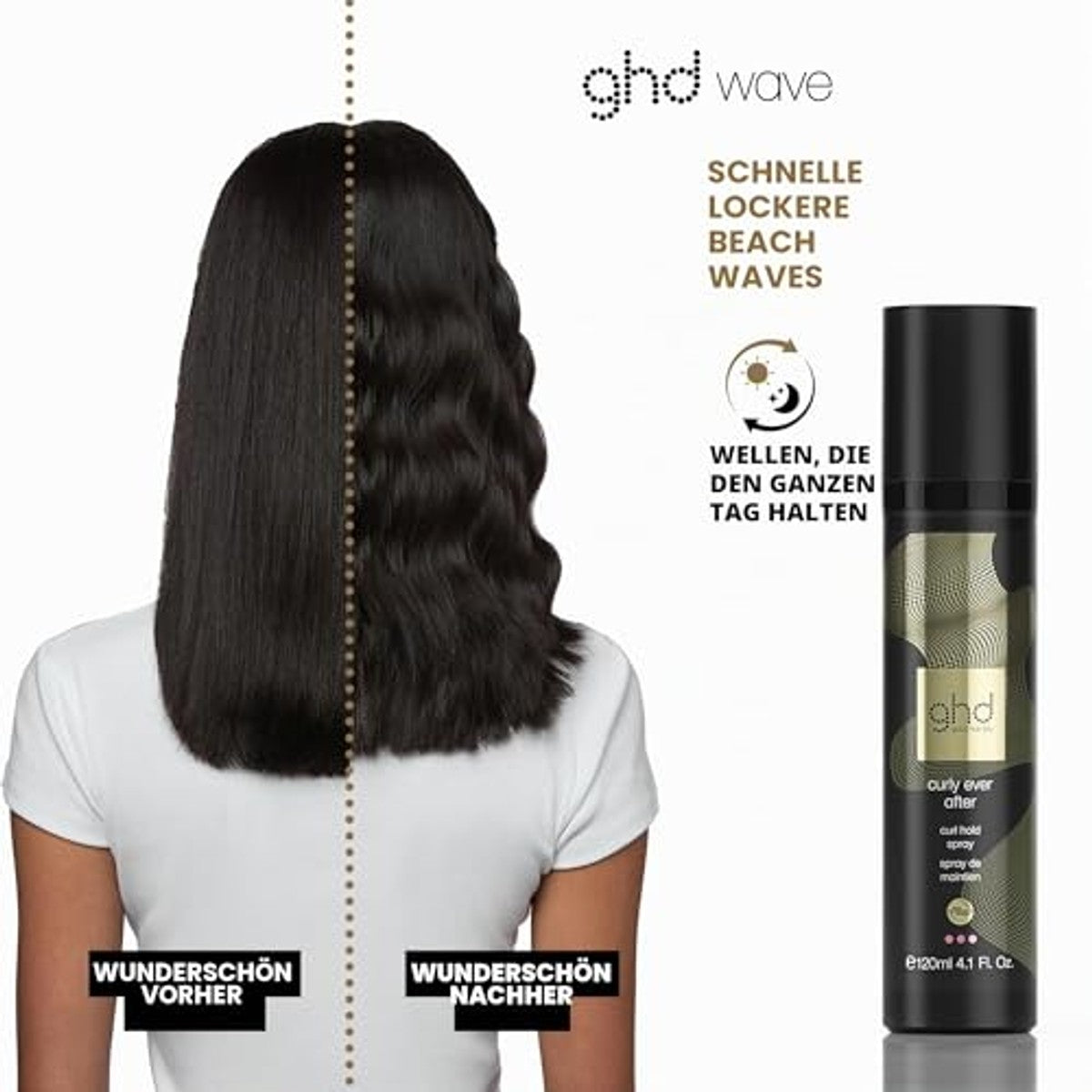 ghd Curly Ever After Curl Hold Spray Krulspray 120 ml - 3-pack