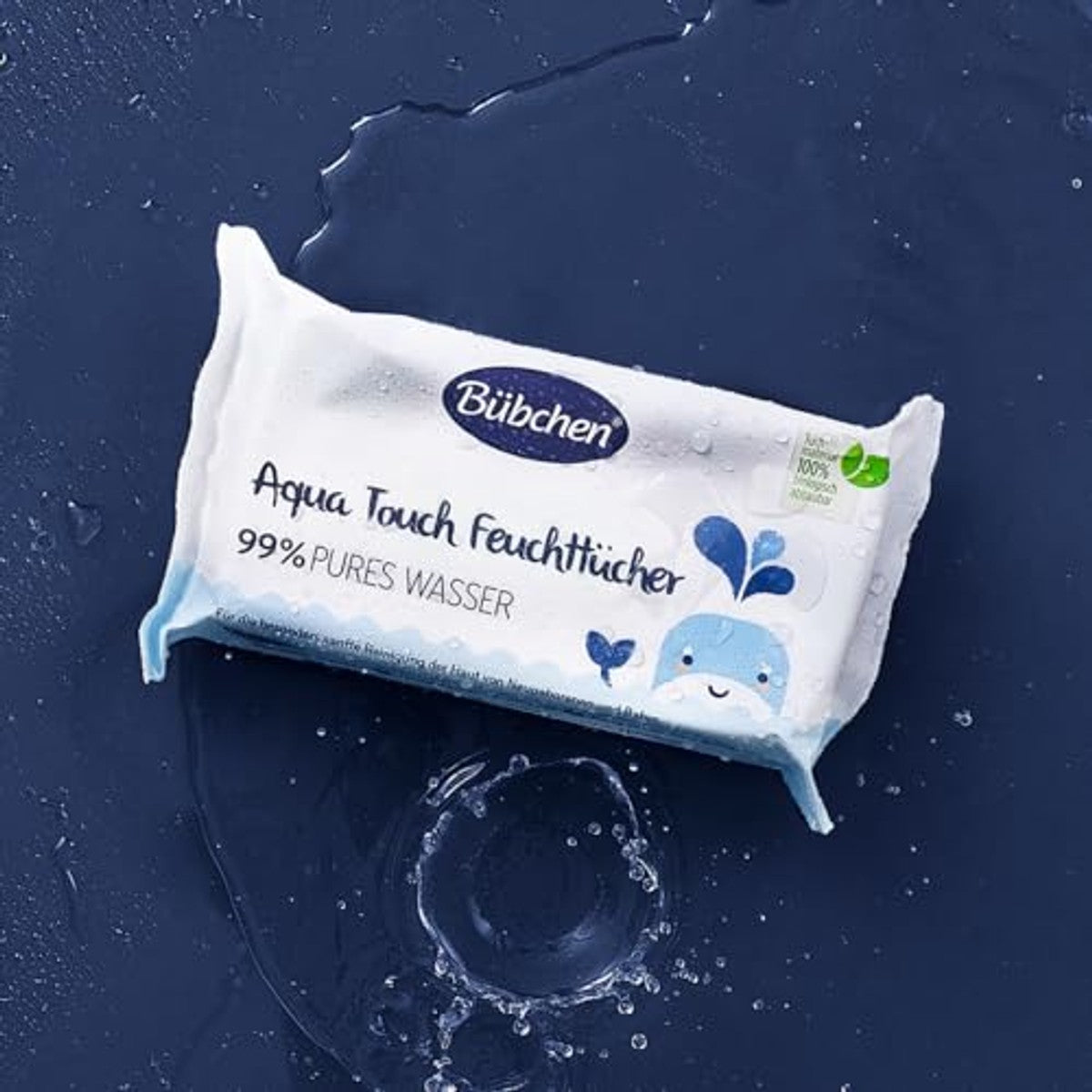 Bübchen Aqua Touch Vochtige Doekjes 3 x 144 stuks - Voordeelverpakking