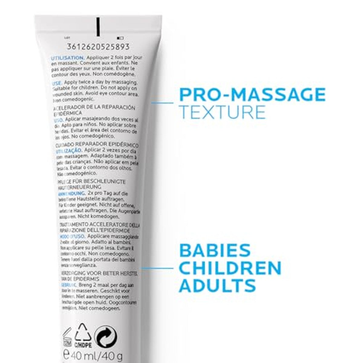 La Roche-Posay Cicaplast Gel B5 Regenererende Wondverzorgingsgel 40 ml - 3-pack