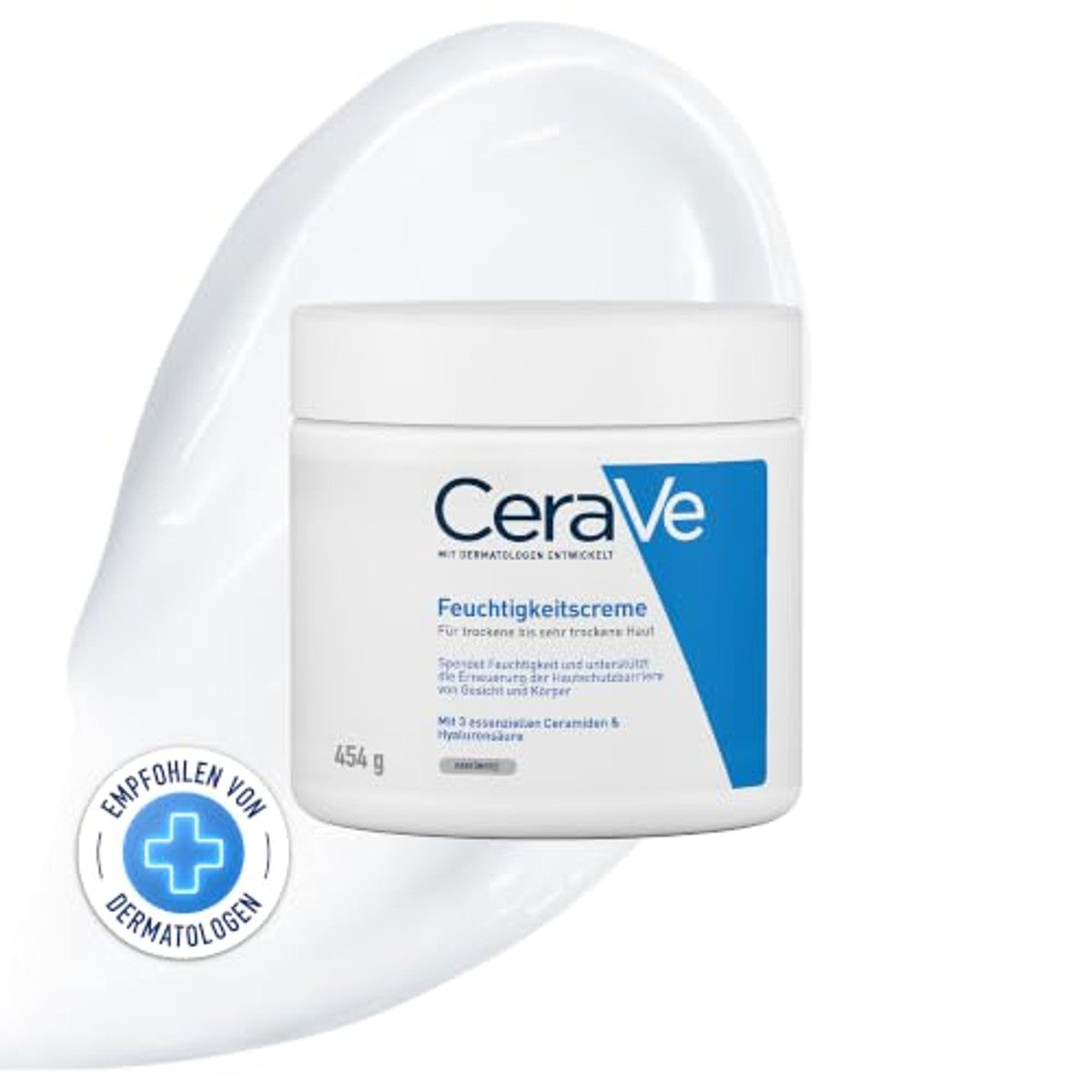 CeraVe Vochtinbrengende Crème voor Droge Huid, Lichaam en Gezicht 454 g - 6-pack